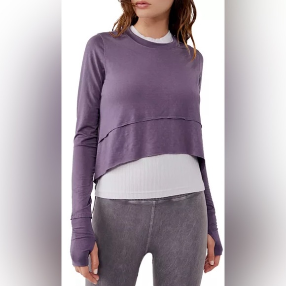 Free People Movement Breezy Tempo Long Sleeve Tee - Picture 2 of 6